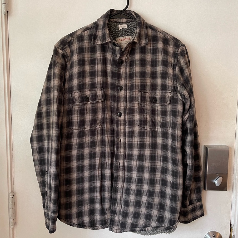 Super warm flannel shirt. J Crew